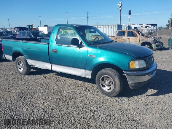 1997 Ford F-150 with VIN 1FTDF1724VKC15406, listed as a IAAI auction lot 42336536 with 190,569 mi miles and . Bid and sale history available at DreamBid. Image 1.