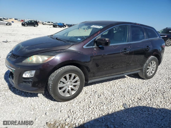 2012 Mazda CX-7 i SV with VIN JM3ER2A50C0420886, listed as a Copart auction lot 42616725 with 184,641 mi miles and Salvage Title. Bid and sale history available at carsss.com. Image 1.