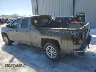 2017 Chevrolet Silverado 1500 LT with VIN 1GCVKREC7HZ193021, listed as a Copart auction lot 48047275 with 107,429 mi miles and Salvage Title. Bid and sale history available at DreamBid. Image 2.