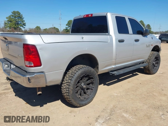 2014 Ram 1500 Express with VIN 1C6RR7FT9ES234888, listed as a IAAI auction lot 41634424 with 160,272 mi miles. Bid and sale history available at carsss.com. Image 4.