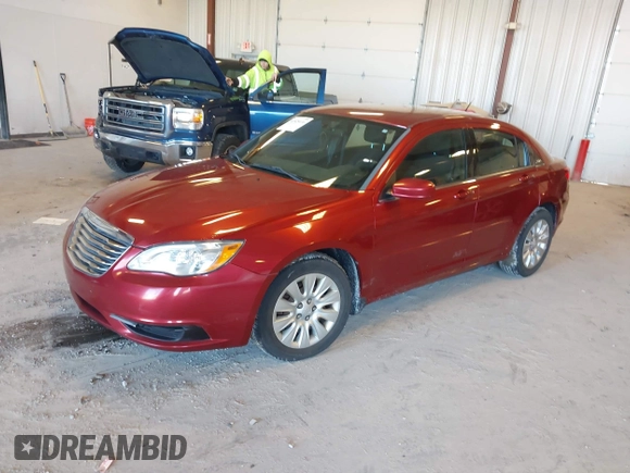 2012 Chrysler 200 LX with VIN 1C3CCBAG8CN215438, listed as a IAAI auction lot 41929116 with 156,387 mi miles and . Bid and sale history available at DreamBid. Image 2.