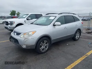 2012 Hyundai Veracruz Limited with VIN KM8NU4CC3CU192174, listed as a IAAI auction lot 42312174 with 201,379 mi miles and . Bid and sale history available at DreamBid. Image 2.
