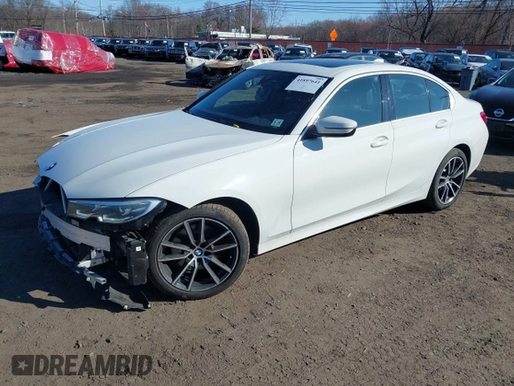 2021 BMW 3 Series 330i xDrive with VIN 3MW5R7J09M8B47753, listed as a IAAI auction lot 41897641 with 38,189 mi miles and . Bid and sale history available at DreamBid. Image 18.