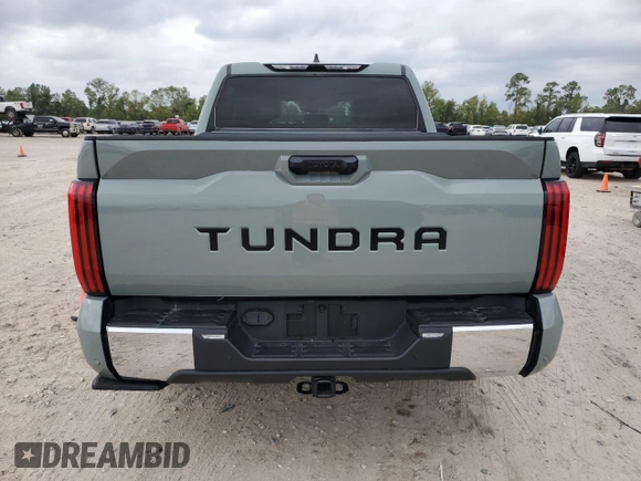 2023 Toyota Tundra 2WD SR5 with VIN 5TFLA5AB6PX024909, listed as a Copart auction lot 79238444 with 23,334 mi miles and Salvage Title. Bid and sale history available at carsss.com. Image 6.