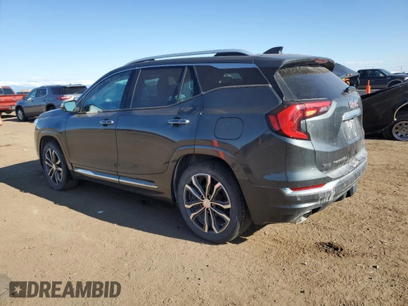 2020 GMC Terrain Denali z VIN 3GKALXEX2LL161925, wystawiony jako Copart lot #57095335 z przebiegiem 114 726 mil mil oraz Szkoda całkowita • Salvage title. Historia ofert i sprzedaży dostępna na DreamBid. Obrazek 2.