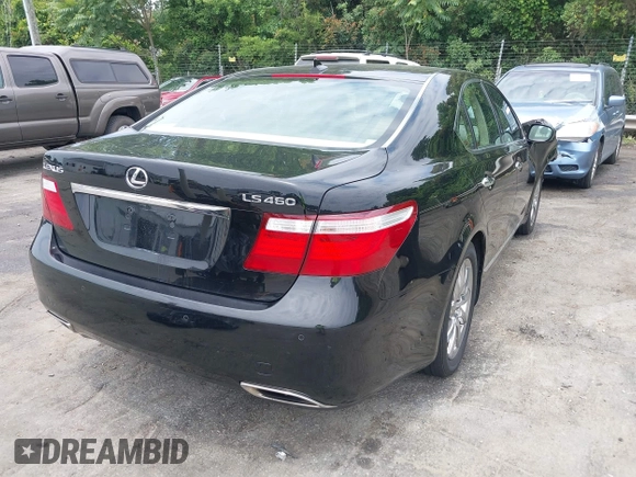 2008 Lexus LS 460 z VIN JTHBL46F385074108, wystawiony jako IAAI lot #42418627 z przebiegiem 200 556 mil mil oraz . Historia ofert i sprzedaży dostępna na DreamBid. Obrazek 4.