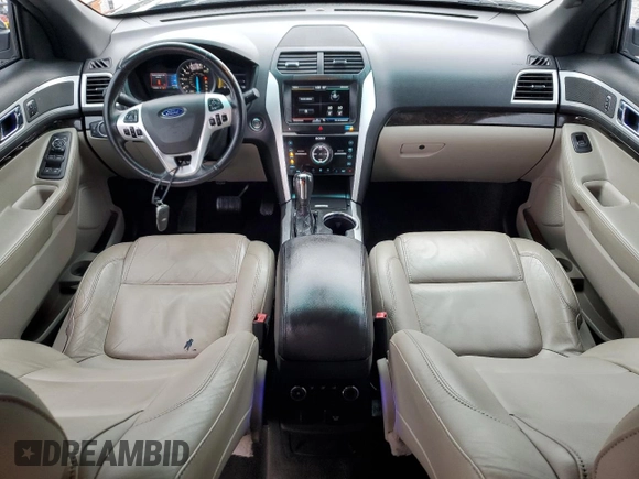 2015 Ford Explorer Limited with VIN 1FM5K7F86FGA20643, listed as a Copart auction lot 45245245 with 116,894 mi miles and Salvage Title. Bid and sale history available at carsss.com. Image 8.
