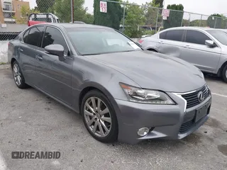 2014 Lexus GS 350 z VIN JTHBE1BL9E5042540, wystawiony jako IAAI lot #42408686 z przebiegiem 90 937 mil mil oraz . Historia ofert i sprzedaży dostępna na DreamBid. Obrazek 1.