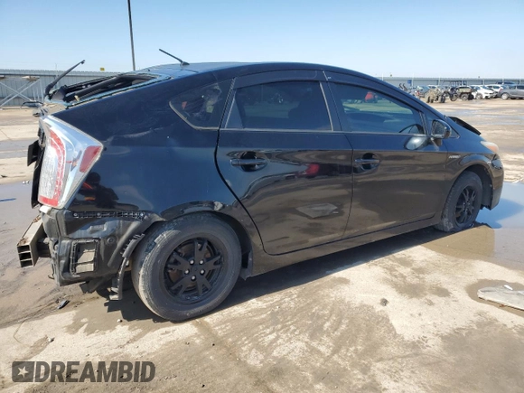 2013 Toyota Prius One with VIN JTDKN3DU4D1672944, listed as a Copart auction lot 46609085 with Not Provided miles and Salvage Title. Bid and sale history available at DreamBid. Image 3.