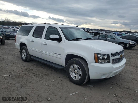 2013 Chevrolet Suburban LT with VIN 1GNSCJE02DR202622, listed as a Copart auction lot 87671395 with 159,146 mi miles and Salvage Title. Bid and sale history available at carsss.com. Image 4.