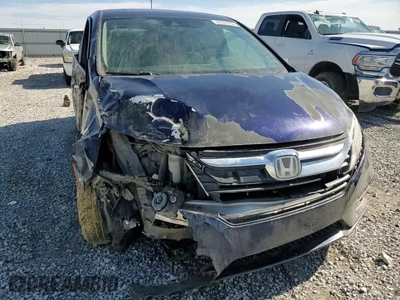 2019 Honda Odyssey EX-L with VIN 5FNRL6H70KB025729, listed as a Copart auction lot 46331235 with 123,682 mi miles and Salvage Title. Bid and sale history available at carsss.com. Image 12.