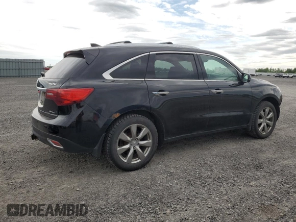 2014 Acura MDX Advance z VIN 5FRYD4H80EB503477, wystawiony jako Copart lot #62566005 z przebiegiem 150 208 mil mil oraz Czysty tytuł • Clean title. Historia ofert i sprzedaży dostępna na DreamBid. Obrazek 3.