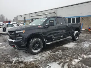 2022 Chevrolet Silverado 1500 LT Trail Boss with VIN 3GCPYFEL4NG101803, listed as a Copart auction lot 45054495 with 37,734 mi miles and Salvage Title. Bid and sale history available at DreamBid. Image 1.