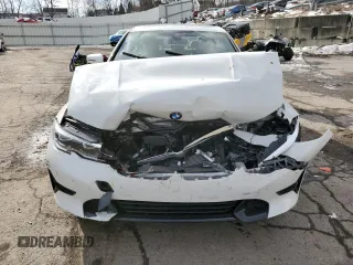2021 BMW 3 Series 330i xDrive with VIN 3MW5R7J02M8B69061, listed as a Copart auction lot 42602125 with 0 mi miles and Salvage Title. Bid and sale history available at carsss.com. Image 5.