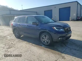 2021 Honda Passport EX-L with VIN 5FNYF8H57MB027798, listed as a Copart auction lot 54586735 with 28,658 mi miles and Salvage Title. Bid and sale history available at DreamBid. Image 14.
