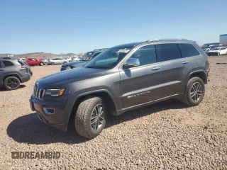 2017 Jeep Grand Cherokee Limited with VIN 1C4RJFBG4HC931547, listed as a Copart auction lot 49846825 with 160,588 mi miles and Salvage title. Bid and sale history available at DreamBid. Image 1.