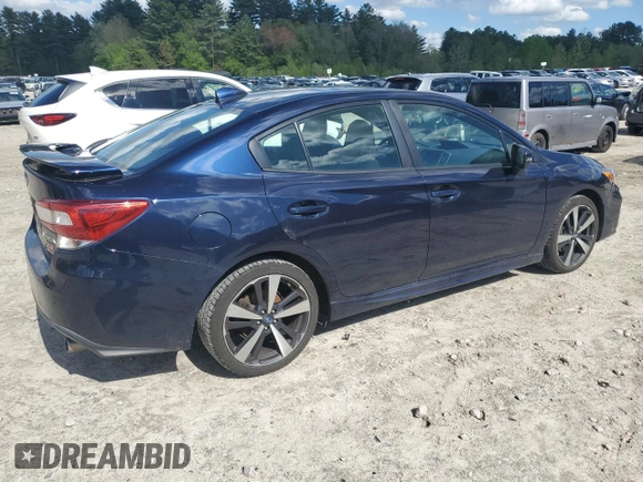 2019 Subaru Impreza Special Sports with VIN 4S3GKAM66K3608507, listed as a Copart auction lot 55732915 with 102,335 mi miles and Salvage title. Bid and sale history available at DreamBid. Image 3.