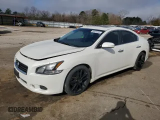 2014 Nissan Maxima SV with VIN 1N4AA5AP7EC440092, listed as a Copart auction lot 46334565 with 167,669 mi miles and Salvage Title. Bid and sale history available at DreamBid. Image 1.