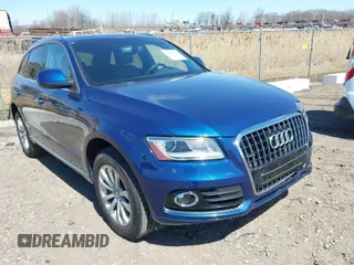 2015 Audi Q5 Premium Plus with VIN WA1LFBFP8FA051979, listed as a IAAI auction lot 42051196 with 94,981 mi miles. Bid and sale history available at carsss.com. Image 1.