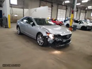 2016 Mazda Mazda6 i Touring with VIN JM1GJ1V52G1478382, listed as a Copart auction lot 53036305 with 76,482 mi miles and Salvage Title. Bid and sale history available at carsss.com. Image 10.