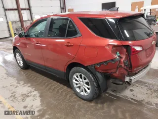 2020 Chevrolet Equinox LS with VIN 2GNAXSEV5L6188730, listed as a IAAI auction lot 41631652 with 99,305 mi miles. Bid and sale history available at carsss.com. Image 3.