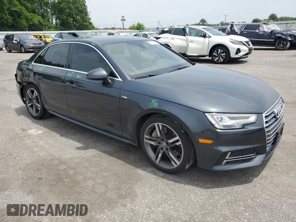 2018 Audi A4 Premium Plus z VIN WAUENAF44JA089944, wystawiony jako Copart lot #57186955 z przebiegiem 72 565 mil mil oraz Szkoda całkowita • Salvage title. Historia ofert i sprzedaży dostępna na DreamBid. Obrazek 4.