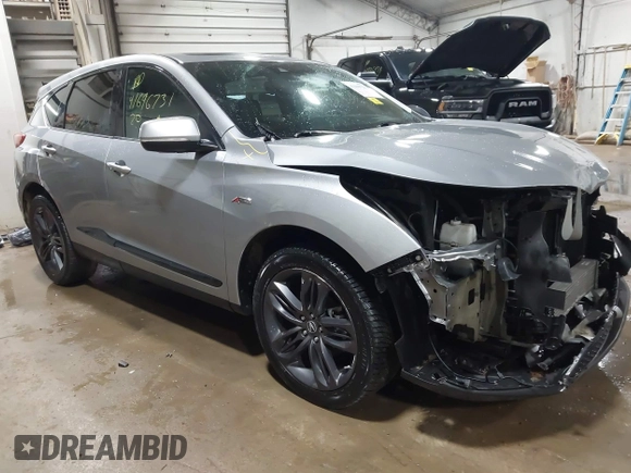 2020 Acura RDX w/A-Spec Pkg with VIN 5J8TC2H63LL022801, listed as a IAAI auction lot 41696731 with 64,093 mi miles. Bid and sale history available at carsss.com. Image 1.
