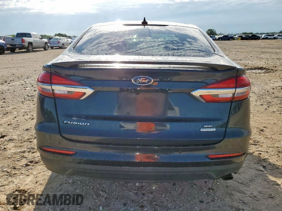 2020 Ford Fusion SE с VIN 3FA6P0HD9LR198763, выставлен на аукционе Copart как лот 58788085 с пробегом 104 417 миль миль и Списание • Salvage title. История ставок и продаж доступна на DreamBid. Изображение 6.
