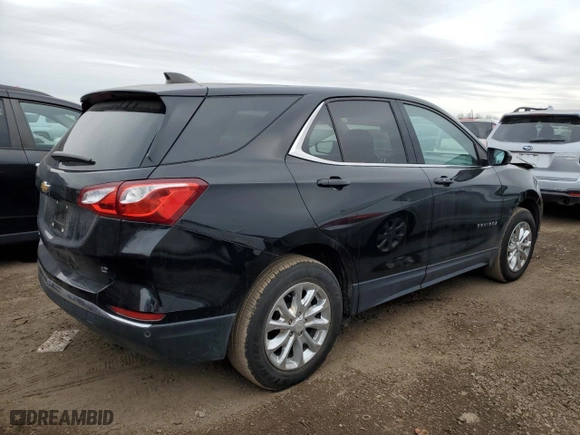 2020 Chevrolet Equinox LT with VIN 3GNAXJEV3LL200184, listed as a Copart auction lot 88779015 with 64,996 mi miles and Salvage Title. Bid and sale history available at carsss.com. Image 3.