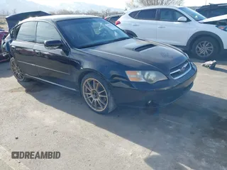 2005 Subaru Legacy GT with VIN 4S3BL686754207383, listed as a IAAI auction lot 41896361 with 119,191 mi miles and . Bid and sale history available at DreamBid. Image 1.