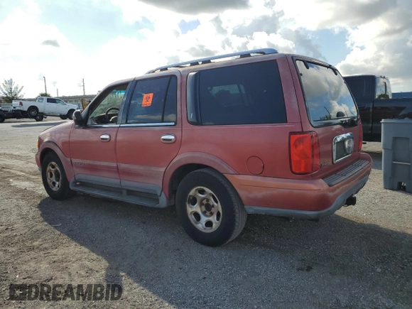 1999 Lincoln Navigator z VIN 5LMRU27A2XLJ41370, wystawiony jako Copart lot #72879004 z przebiegiem Nie podano mil oraz Szkoda całkowita • Salvage title. Historia ofert i sprzedaży dostępna na DreamBid. Obrazek 2.