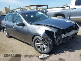 2012 Infiniti G37 Journey with VIN JN1CV6AP0CM620313, listed as a IAAI auction lot 42096265 with 125,723 mi miles. Bid and sale history available at carsss.com. Image 1.