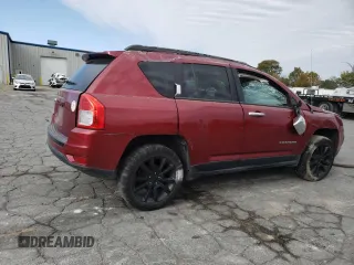 2012 Jeep Compass Latitude with VIN 1C4NJCEB7CD678529, listed as a Copart auction lot 76044044 with 167,218 mi miles and Salvage Title. Bid and sale history available at carsss.com. Image 3.