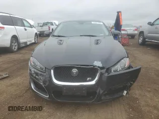 2012 Jaguar XF with VIN SAJWA0JC2CMS55201, listed as a Copart auction lot 54681285 with 94,415 mi miles and Salvage Title. Bid and sale history available at DreamBid. Image 5.