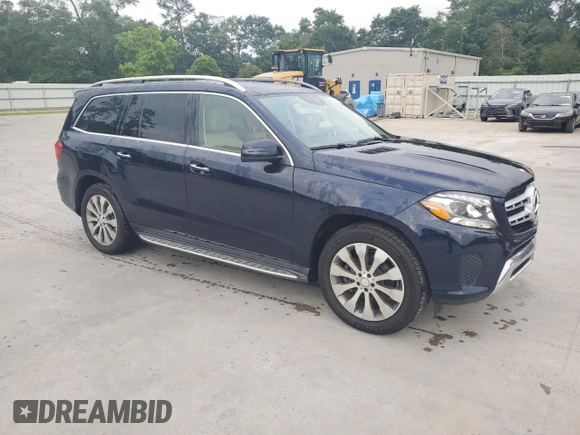 2017 Mercedes-Benz GLS 450 z VIN 4JGDF6EE2HA885455, wystawiony jako Copart lot #60478045 z przebiegiem 124 288 mil mil oraz Szkoda całkowita • Salvage title. Historia ofert i sprzedaży dostępna na DreamBid. Obrazek 4.