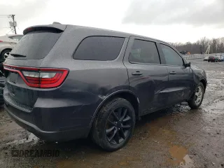 2017 Dodge Durango GT with VIN 1C4RDJDG2HC891072, listed as a Copart auction lot 49967355 with Not Provided miles and Salvage Title. Bid and sale history available at carsss.com. Image 3.