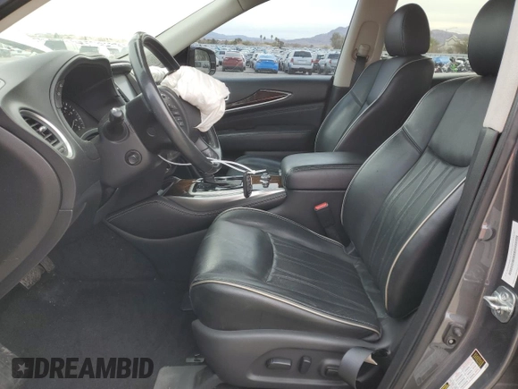2019 Infiniti QX60 LUXE with VIN 5N1DL0MN8KC549442, listed as a Copart auction lot 49358395 with 65,283 mi miles and Salvage Title. Bid and sale history available at carsss.com. Image 7.
