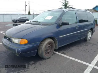 1998 Ford Windstar Wagon LX with VIN 2FMZA514XWBD76243, listed as a IAAI auction lot 41523697 with 191,525 mi miles. Bid and sale history available at carsss.com. Image 2.