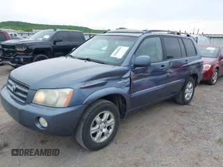 2003 Toyota Highlander z VIN JTEGF21A130105002, wystawiony jako IAAI lot #42086904 z przebiegiem 331 323 mil mil oraz . Historia ofert i sprzedaży dostępna na DreamBid. Obrazek 2.