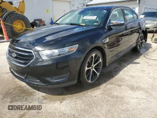 2015 Ford Taurus Limited with VIN 1FAHP2F86FG101881, listed as a Copart auction lot 50375735 with 203,354 mi miles and Salvage Title. Bid and sale history available at carsss.com. Image 1.