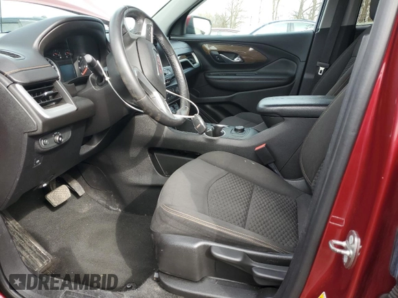 2018 GMC Terrain SLE with VIN 3GKALMEV0JL165014, listed as a Copart auction lot 51805525 with 73,020 mi miles and Salvage Title. Bid and sale history available at DreamBid. Image 7.
