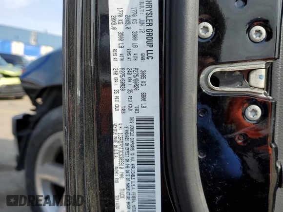 2012 Ram 1500 Sport with VIN 1C6RD7MT3CS309910, listed as a Copart auction lot 79773604 with 166,359 mi miles and Non Repairable. Bid and sale history available at carsss.com. Image 12.