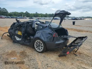 2023 Tesla Model 3 with VIN 5YJ3E1EA7PF627103, listed as a Copart auction lot 55493425 with Not provided miles and Non repairable. Bid and sale history available at DreamBid. Image 2.