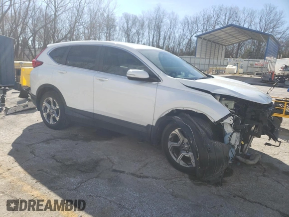 2019 Honda CR-V EX with VIN 2HKRW1H57KH511951, listed as a Copart auction lot 50376655 with 60,946 mi miles and Salvage Title. Bid and sale history available at carsss.com. Image 4.