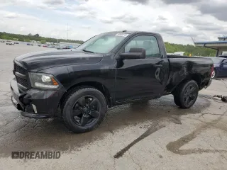 2014 Ram 1500 Express with VIN 3C6JR6AT4EG297449, listed as a Copart auction lot 54660215 with 201,705 mi miles and Salvage title. Bid and sale history available at DreamBid. Image 1.