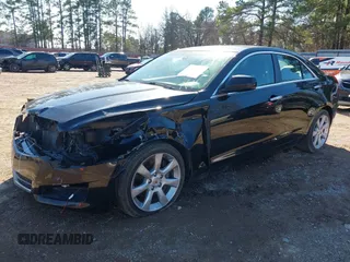 2014 Cadillac ATS Standard RWD with VIN 1G6AA5RX7E0151748, listed as a IAAI auction lot 41489412 with 116,427 mi miles and . Bid and sale history available at carsss.com. Image 2.