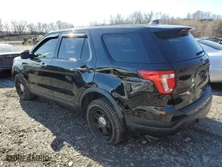 2018 Ford Police Interceptor Utility with VIN 1FM5K8AR6JGB12026, listed as a Copart auction lot 49389895 with 99,098 mi miles and Salvage Title. Bid and sale history available at carsss.com. Image 2.