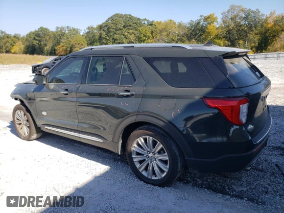 2022 Ford Explorer King Ranch with VIN 1FM5K7LC4NGA71016, listed as a Copart auction lot 76548944 with 60,231 mi miles and Salvage Title. Bid and sale history available at carsss.com. Image 2.