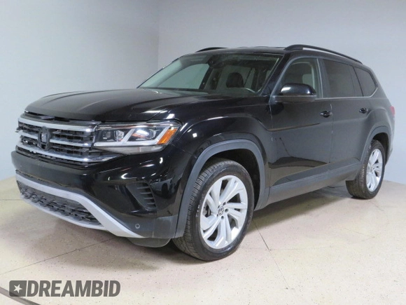 2021 Volkswagen Atlas SE z VIN 1V2WR2CA7MC547303, wystawiony jako Copart lot #87961855 z przebiegiem 81 035 mil mil oraz Szkoda całkowita • Salvage title. Historia ofert i sprzedaży dostępna na DreamBid. Obrazek 2.
