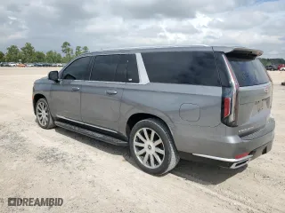 2023 Cadillac Escalade 4WD Sport Platinum with VIN 1GYS4GKL2PR487392, listed as a Copart auction lot 69720914 with 33,674 mi miles and Salvage Title. Bid and sale history available at carsss.com. Image 2.